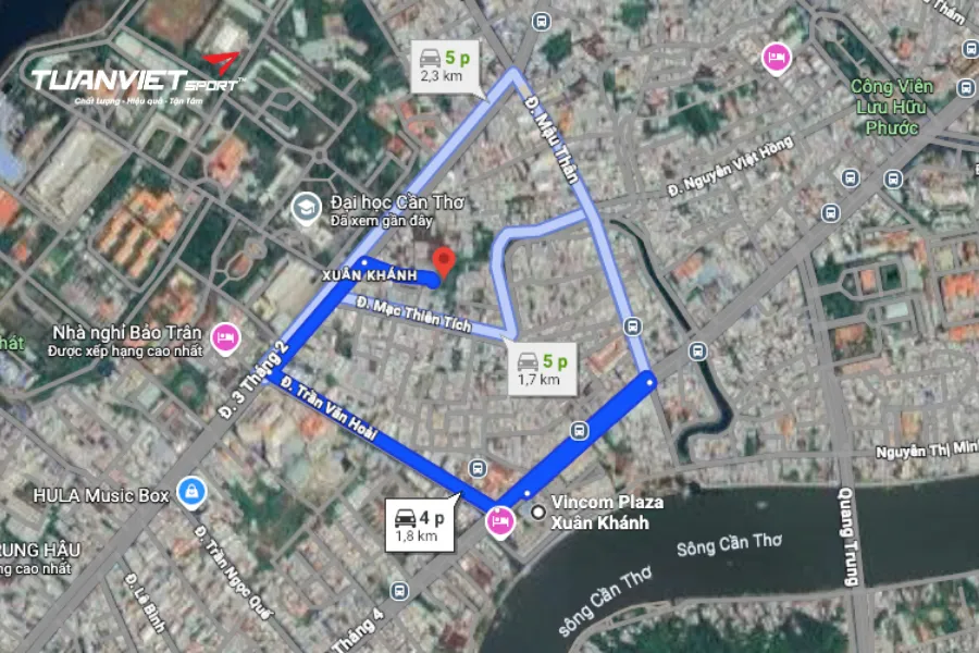 Sân bóng đá Cần Thơ - Sân bóng cỏ nhân tạo 116 – Ninh Kiều