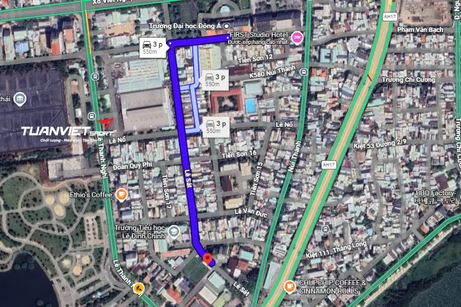 S&acirc;n b&oacute;ng đ&aacute; L&ecirc; S&aacute;t - S&acirc;n b&oacute;ng đ&aacute; Quận Hải Ch&acirc;u Đ&agrave; Nẵng