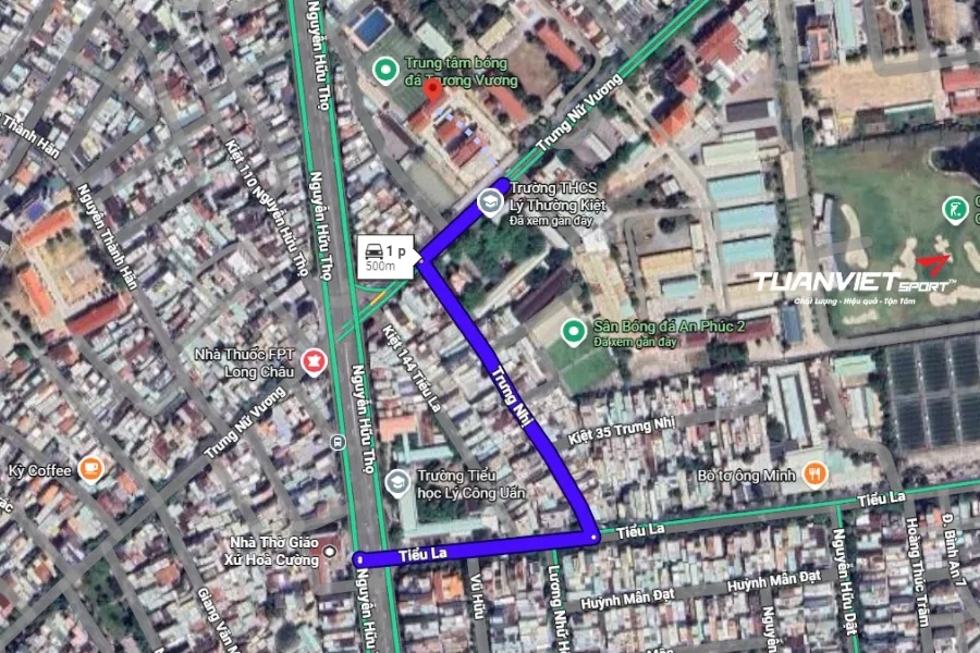 S&acirc;n b&oacute;ng đ&aacute; Trưng Vương - S&acirc;n b&oacute;ng đ&aacute; Quận Hải Ch&acirc;u Đ&agrave; Nẵng