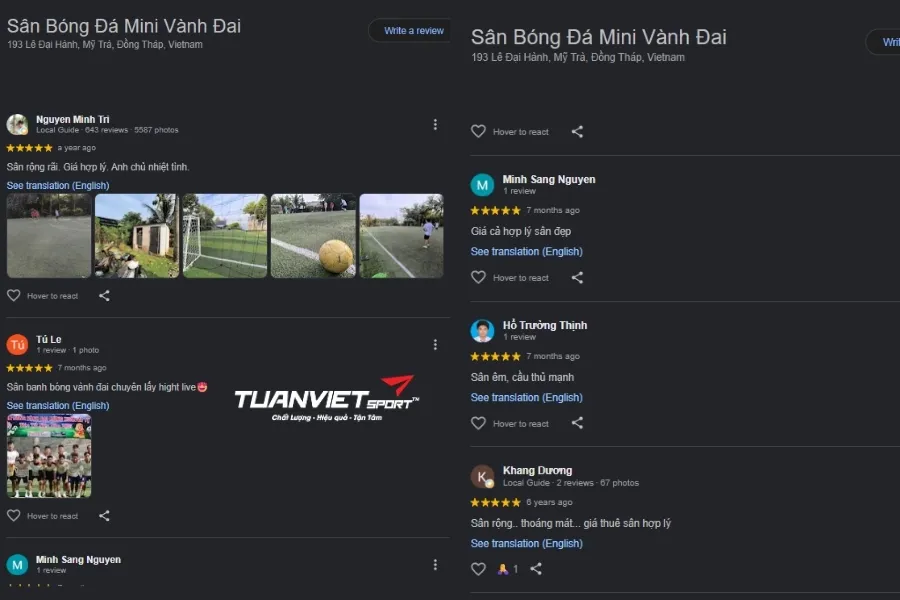 Sân bóng đá Vành Đai - Sân bóng đá Đồng Tháp