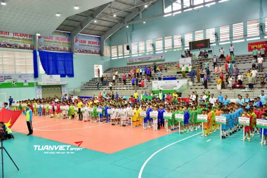 Danh sách sân bóng đá Gia Lai - Sân bóng Nhà Thi Đấu Tỉnh Gia Lai