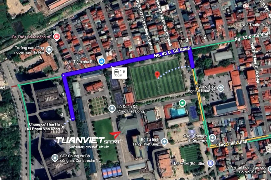 S&acirc;n b&oacute;ng đ&aacute; Cổ Nhuế 2 - S&acirc;n b&oacute;ng đ&aacute; Th&agrave;nh phố H&agrave; Nội