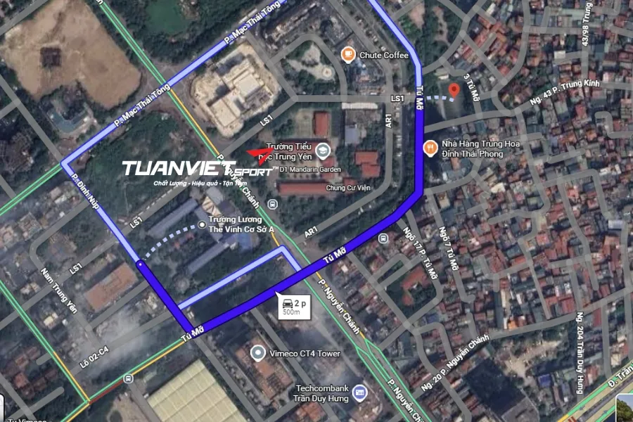 Sân bóng đá Trung Kính Hạ - Sân bóng đá Thành phố Hà Nội