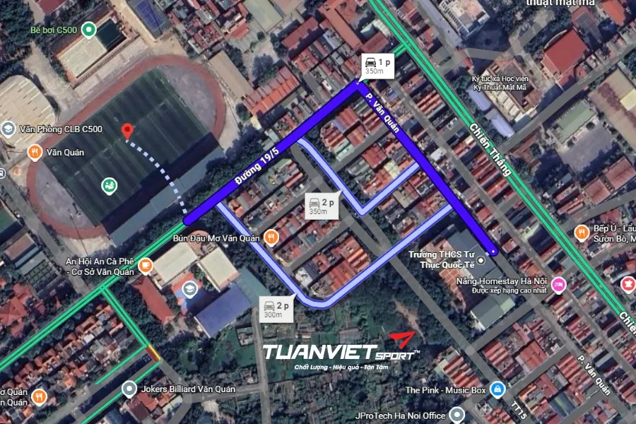 S&acirc;n b&oacute;ng đ&aacute; C500 - S&acirc;n b&oacute;ng đ&aacute; Th&agrave;nh phố H&agrave; Nội