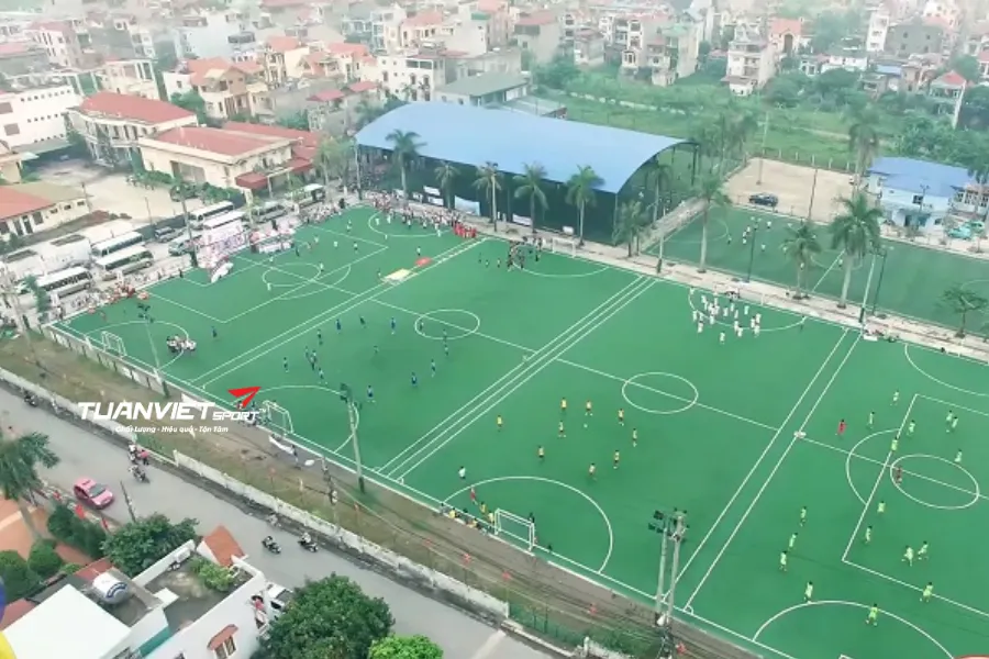 Danh sách sân bóng đá Hải Phòng - Sân bóng đá Đằng Lâm