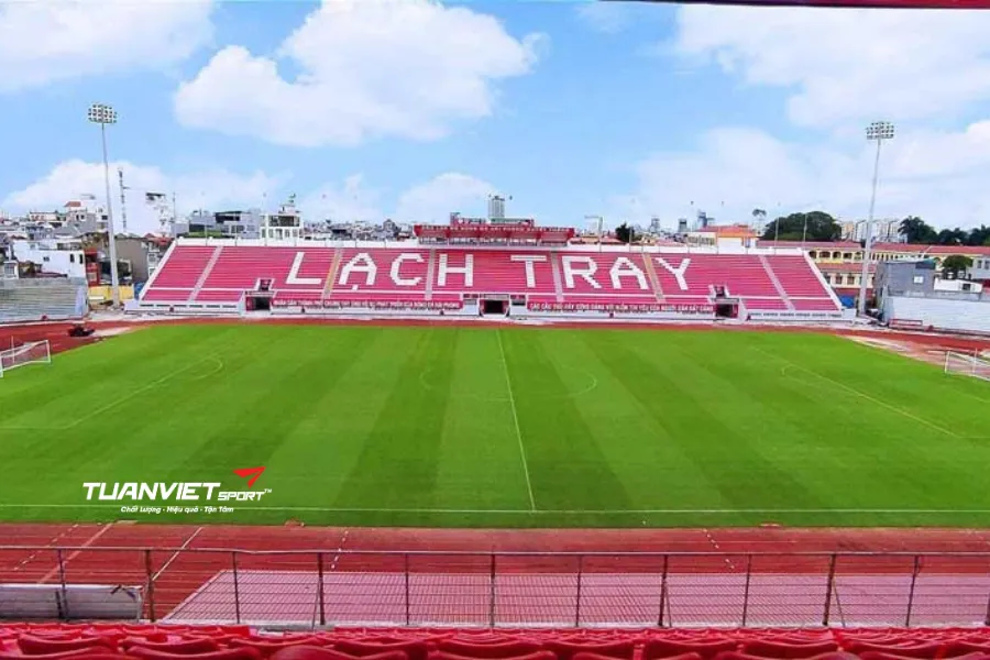 Danh sách sân bóng đá Hải Phòng - Sân vận động Lạch Tray – Hải Phòng
