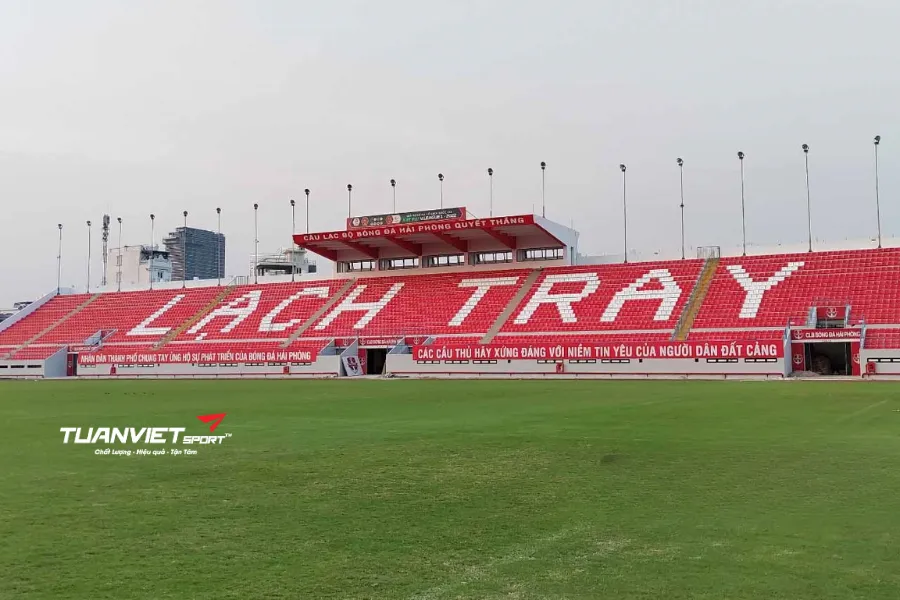 Danh sách sân bóng đá Hải Phòng - Sân vận động Lạch Tray – Hải Phòng