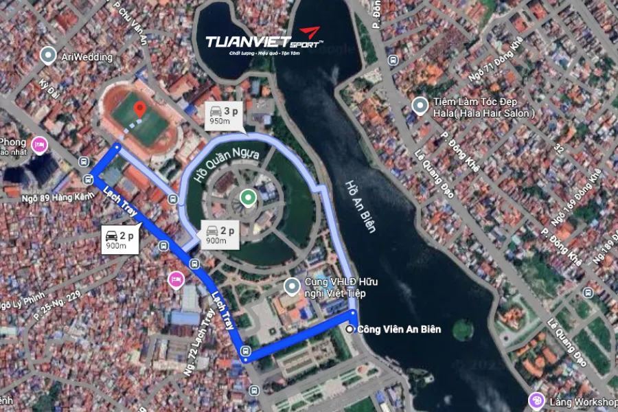 Danh sách sân bóng đá Hải Phòng - Sân vận động Lạch Tray – Hải Phòng