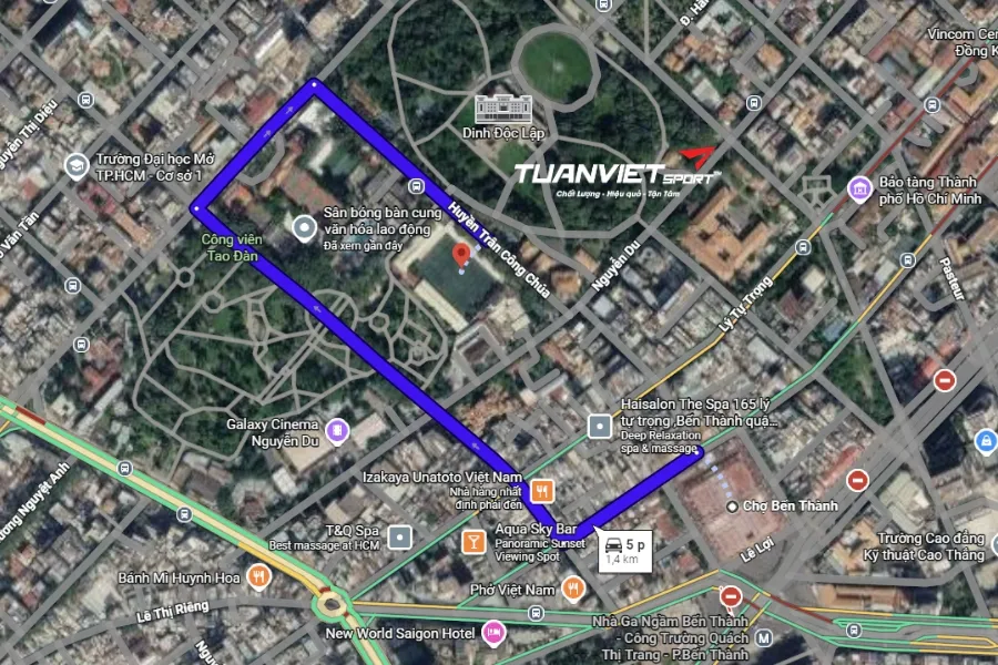 Sân bóng đá Tao Đàn - Sân bóng đá Thành phố Hồ Chí Minh