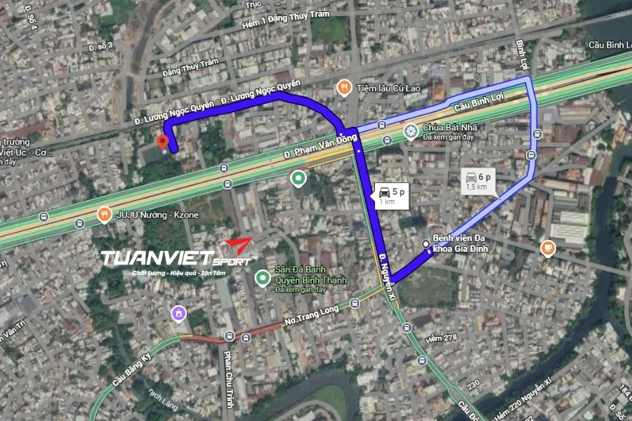 Sân bóng đá TBG Arena - Sân bóng đá Thành phố Hồ Chí Minh