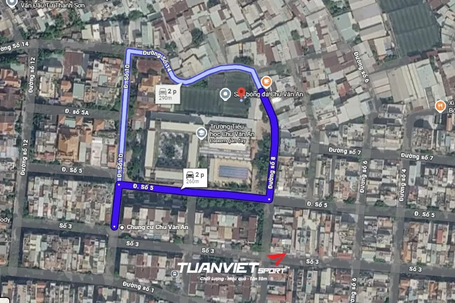 Sân bóng đá Số 8 - Sân bóng đá Thành phố Hồ Chí Minh