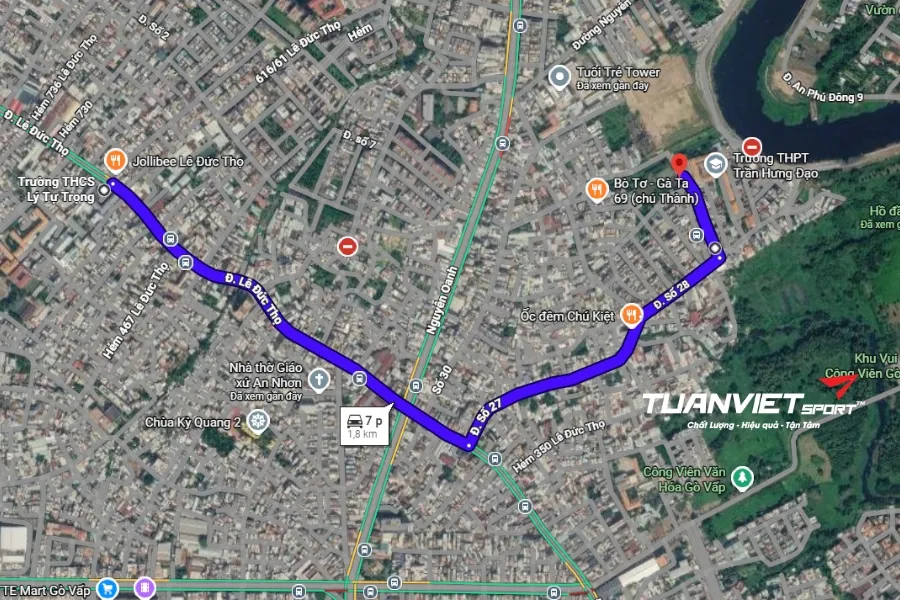 Sân bóng đá Trần Hưng Đạo - Sân bóng đá Thành phồ Hồ Chí Minh