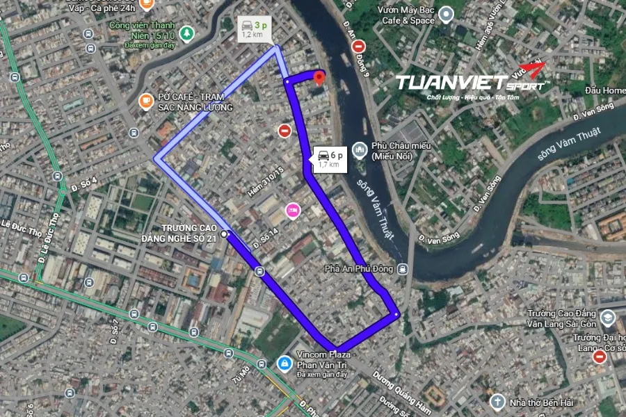 Sân bóng đá Vàm Thuật - Sân bóng đá Thành phố Hồ Chí Minh