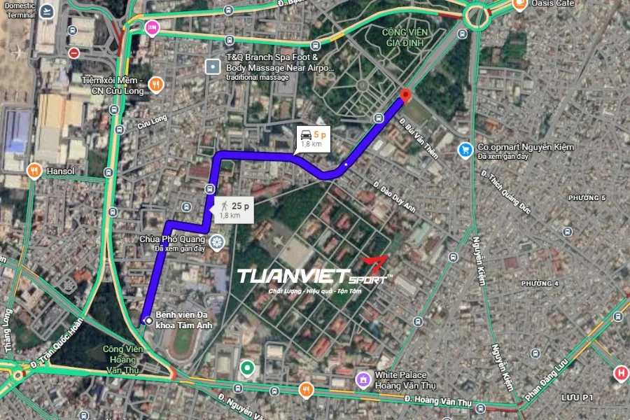 Câu lạc bộ bóng đá Phú Nhuận - Sân bóng đá Thành phố Hồ Chí Minh