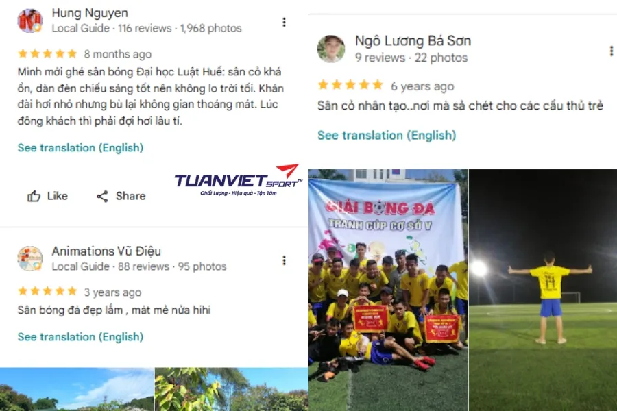 S&acirc;n b&oacute;ng đ&aacute; Trường Đại học Luật Huế - S&acirc;n b&oacute;ng đ&aacute; Th&agrave;nh phố Huế
