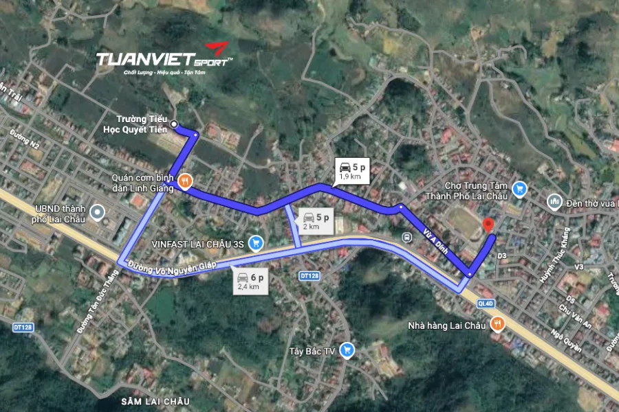 Sân bóng đá Tỉnh Lai Châu