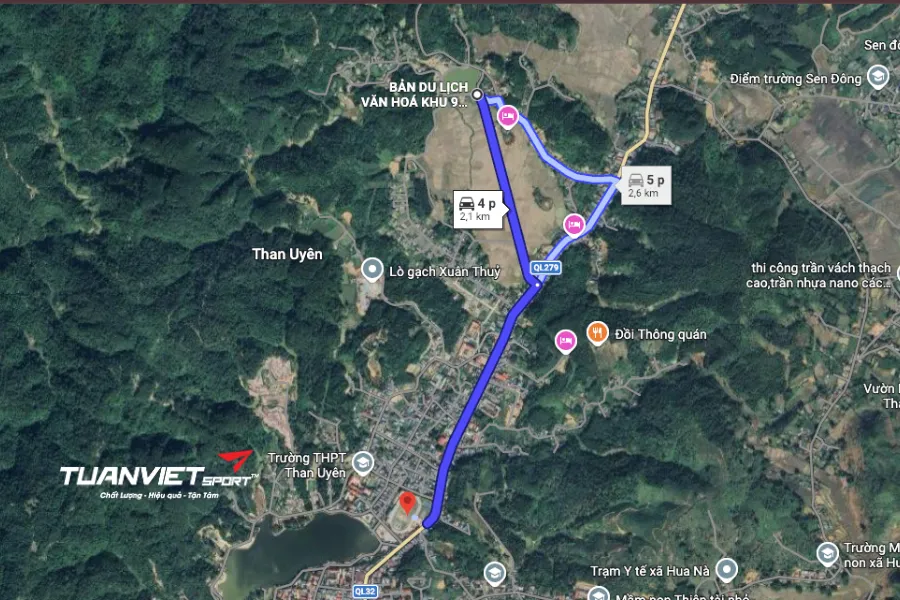 Sân bóng đá Than Uyên - Sân bóng đá Lai Châu