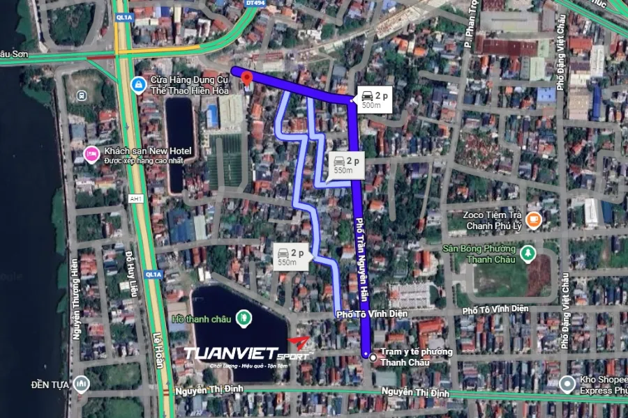 S&acirc;n b&oacute;ng đ&aacute; Th&agrave;nh Danh - S&acirc;n b&oacute;ng đ&aacute; tỉnh Ninh B&igrave;nh