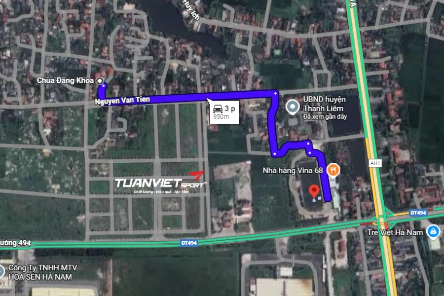 S&acirc;n b&oacute;ng đ&aacute; Huyện Thanh Li&ecirc;m - S&acirc;n b&oacute;ng đ&aacute; tỉnh Ninh B&igrave;nh