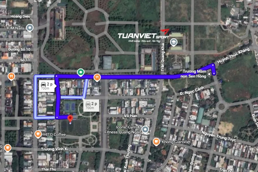 Sân bóng đá Phát Đạt - Sân bóng đá tỉnh Quảng Ngãi