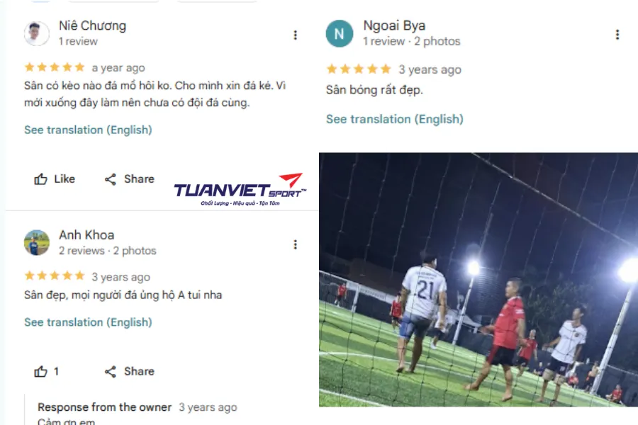 Sân bóng đá Thiên Quân - Sân bóng đá Tây Ninh