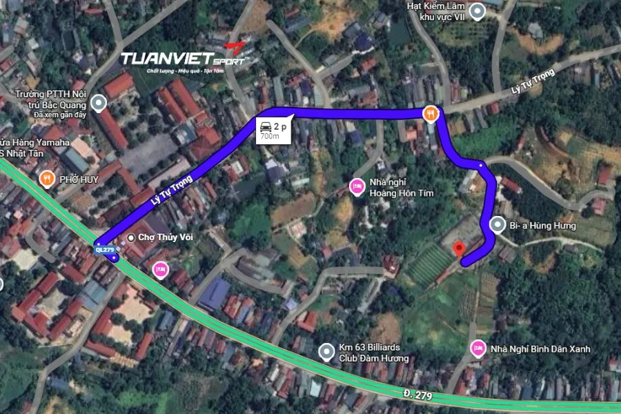 Sân bóng đá Nam Linh - Sân bóng đá tỉnh Tuyên Quang