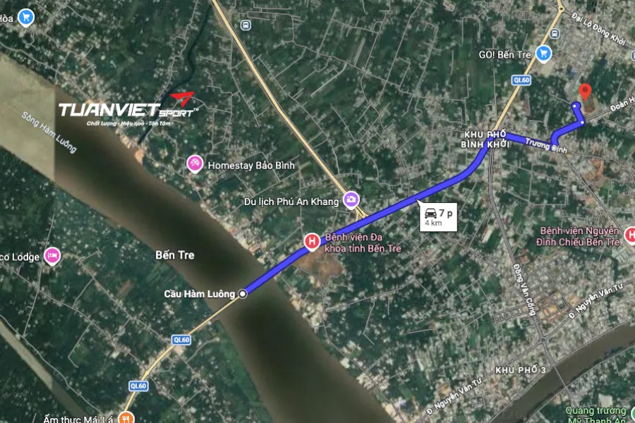 Sân bóng đá tỉnh Bến Tre