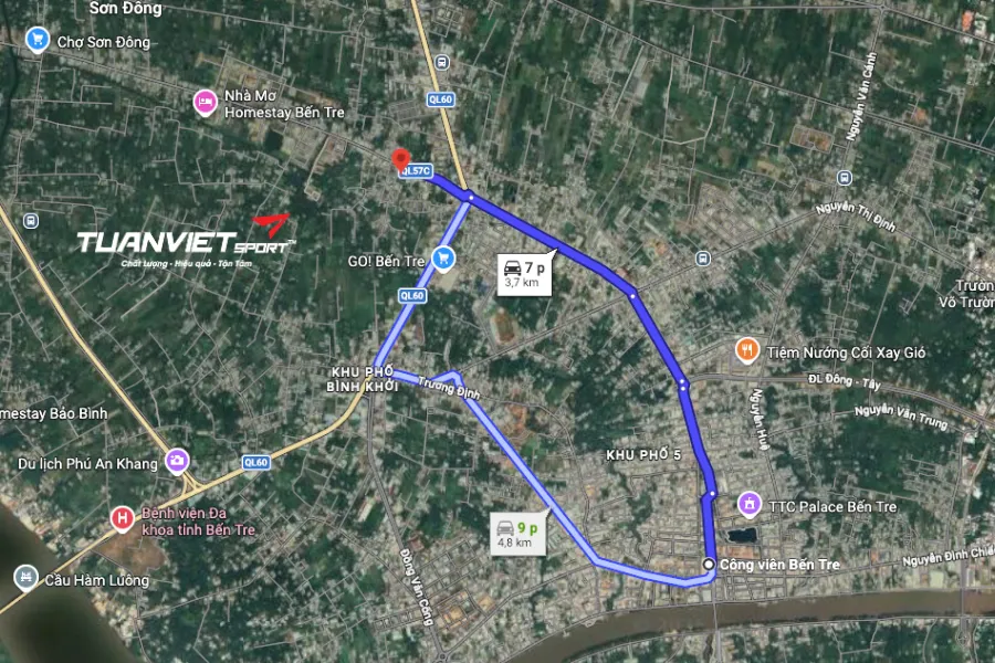 Sân bóng đá Dừa Lửa