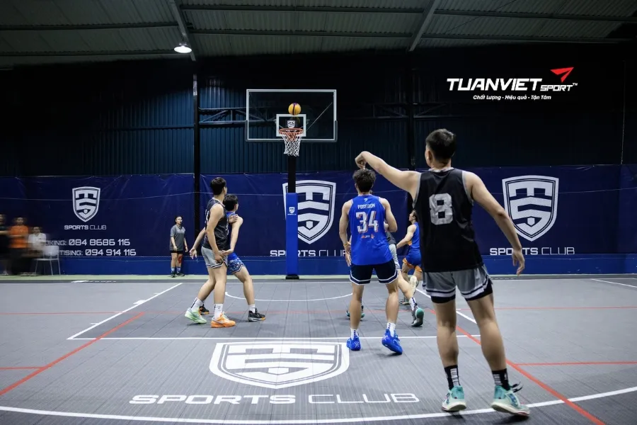 S&acirc;n b&oacute;ng rổ TS Sports Club - S&acirc;n b&oacute;ng rổ Th&agrave;nh phố Cần Thơ