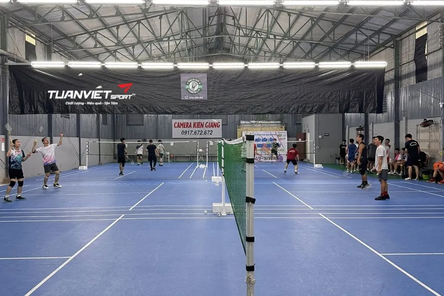 Sân Cầu Lông Rạch Giá Badminton - Sân cầu lông tỉnh An Giang