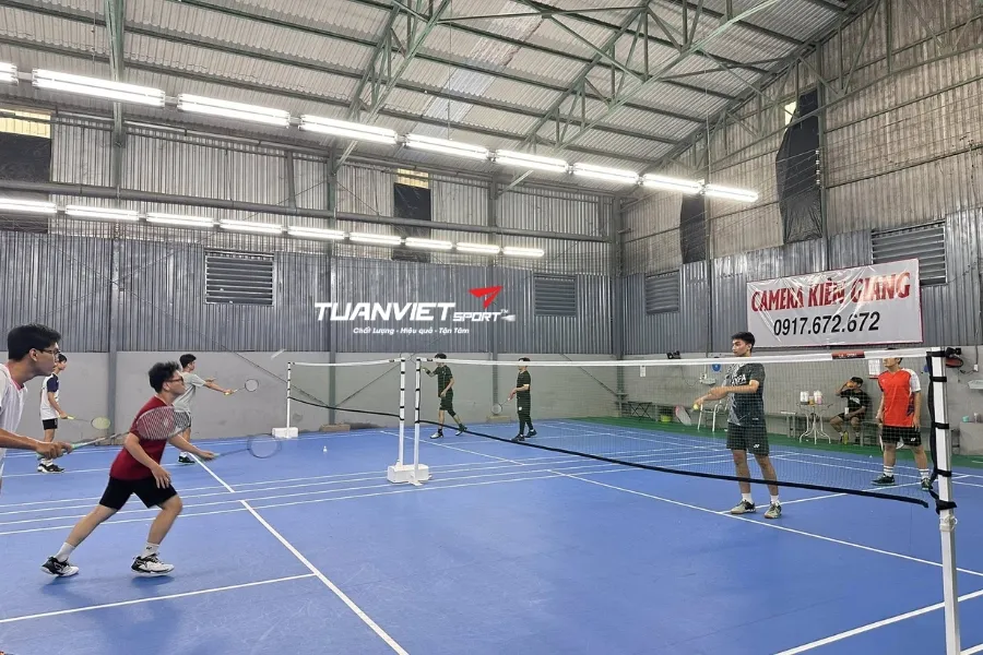 Sân Cầu Lông Rạch Giá Badminton - Sân cầu lông tỉnh An Giang