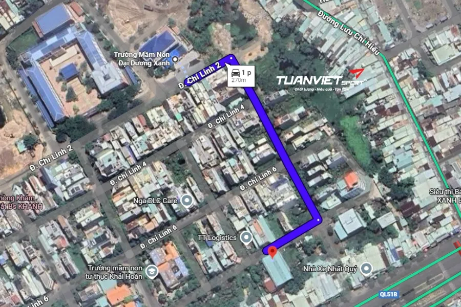 S&acirc;n cầu l&ocirc;ng Ch&iacute; Linh - S&acirc;n cầu l&ocirc;ng tỉnh B&agrave; Rịa - Vũng T&agrave;u