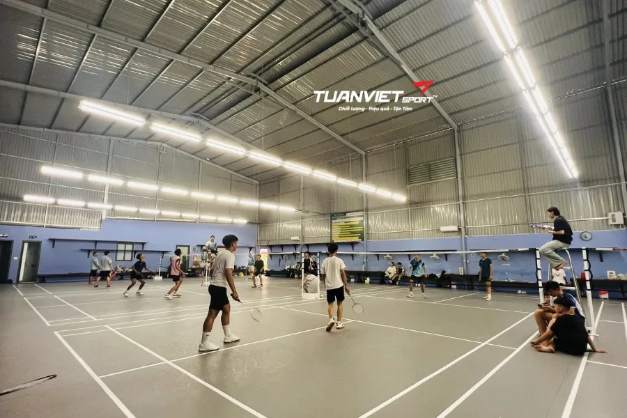 S&acirc;n cầu l&ocirc;ng Sen Xanh 18 - S&acirc;n cầu l&ocirc;ng tỉnh B&agrave; Rịa - Vũng T&agrave;u