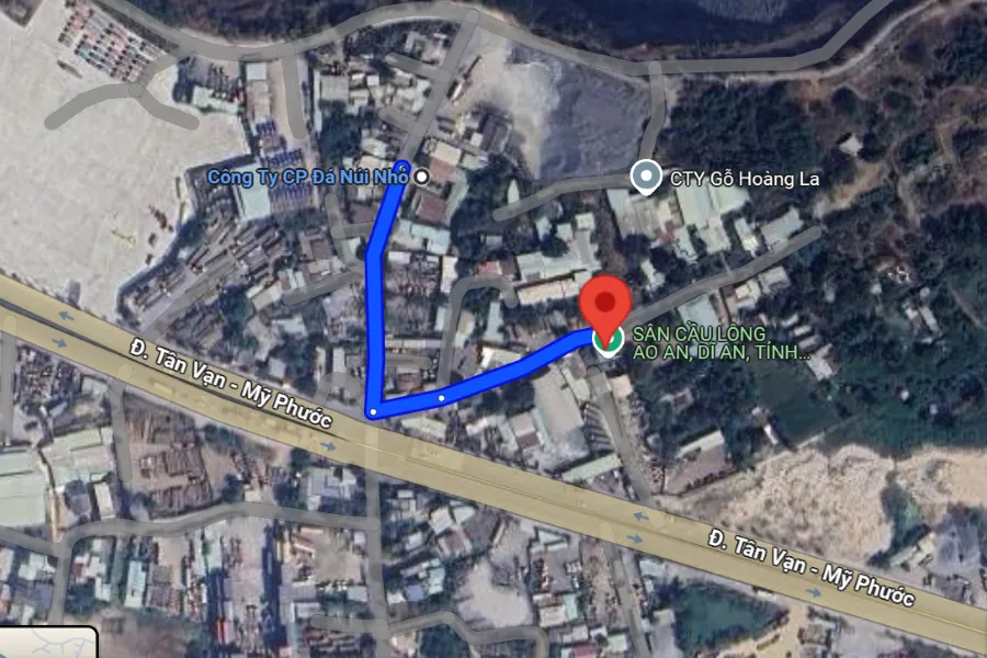 sân cầu lông Thành phố Dĩ An