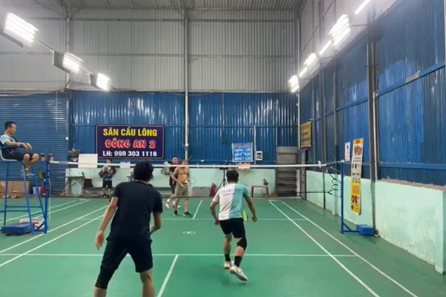 sân cầu lông Thành phố Dĩ An