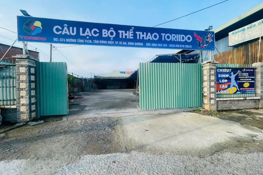 sân cầu lông Thành phố Dĩ An