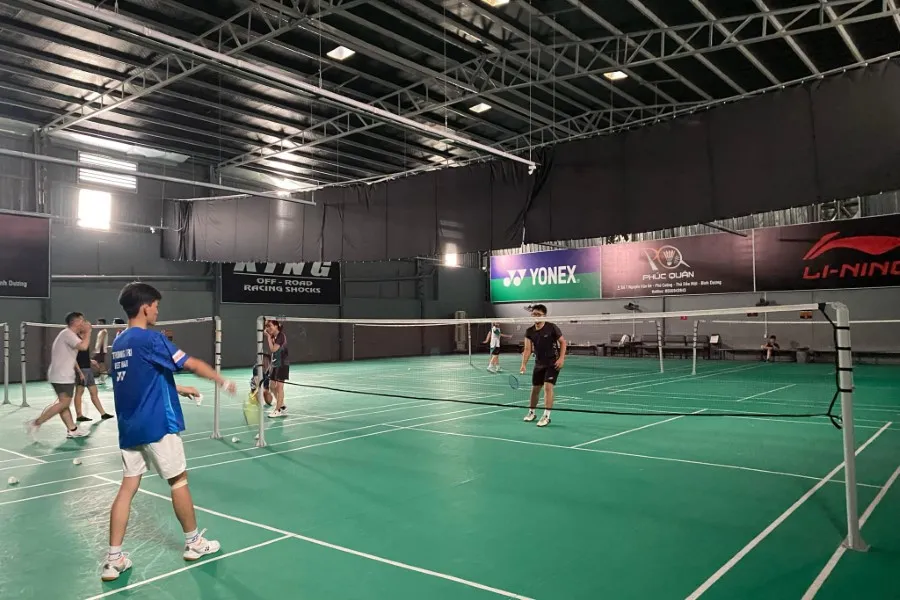 sân Cầu Lông tại Thành phố Thủ Dầu Một
