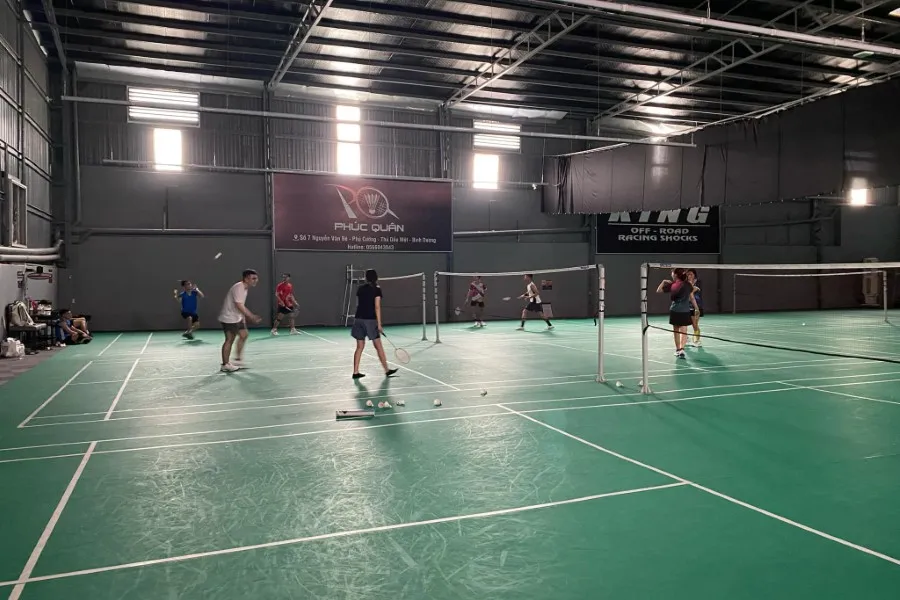 sân Cầu Lông tại Thành phố Thủ Dầu Một