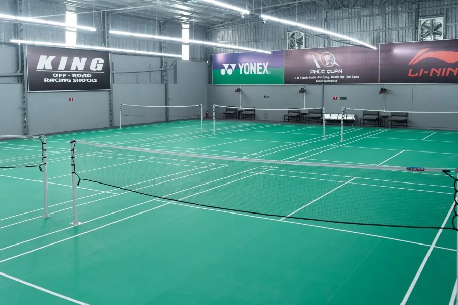 sân Cầu Lông tại Thành phố Thủ Dầu Một
