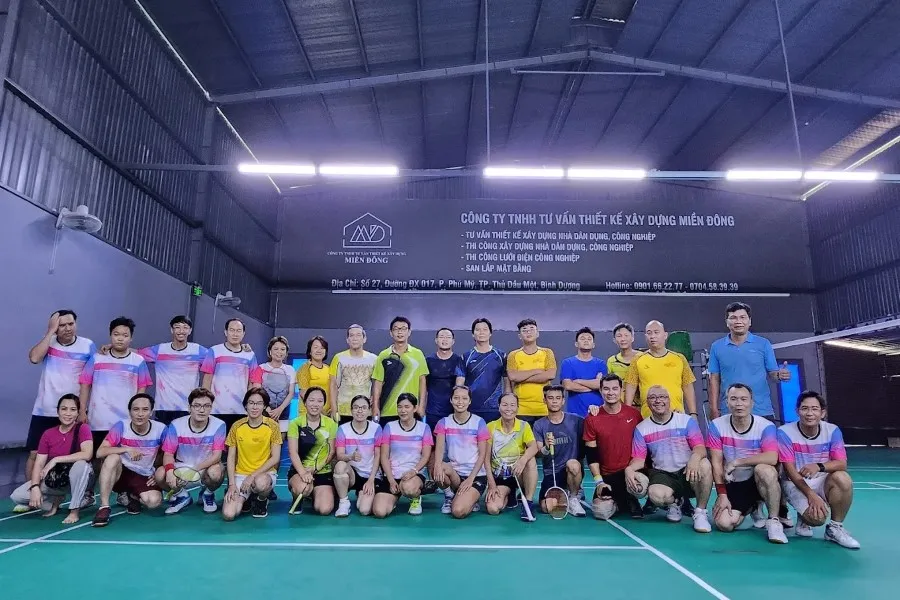 sân Cầu Lông tại Thành phố Thủ Dầu Một