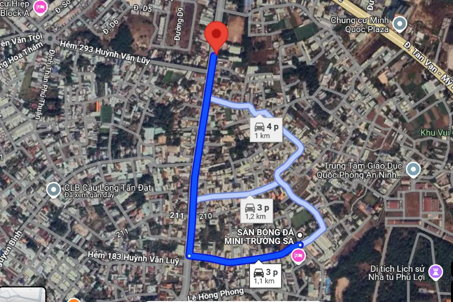 sân Cầu Lông tại Thành phố Thủ Dầu Một