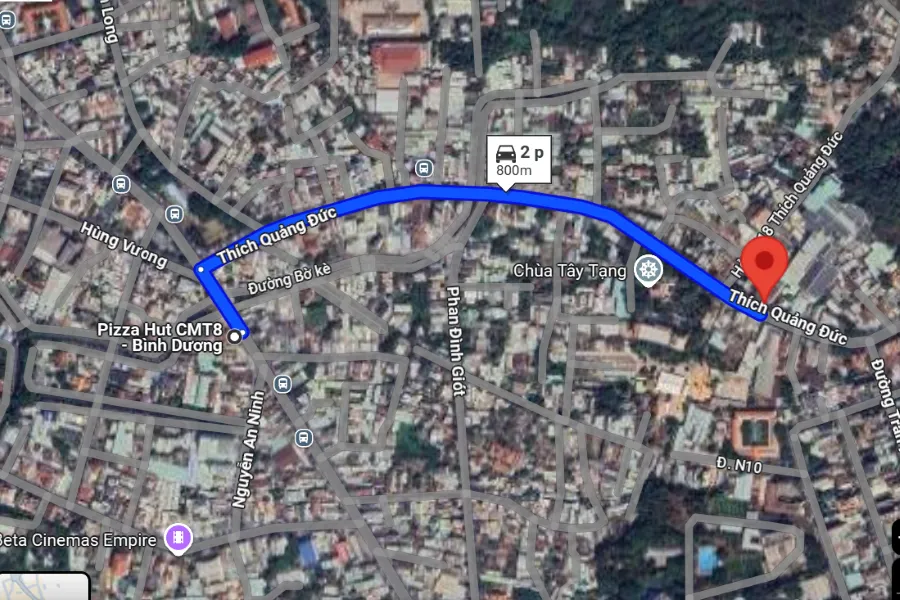 sân Cầu Lông tại Thành phố Thủ Dầu Một