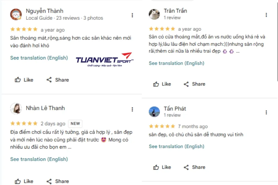 Sân cầu lông Ngân Thuận - Sân cầu lông Cần Thơ