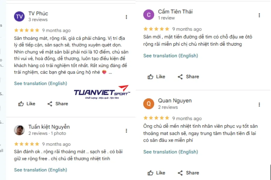 Sân cầu lông Hoàng Vũ - Sân cầu lông Cần Thơ