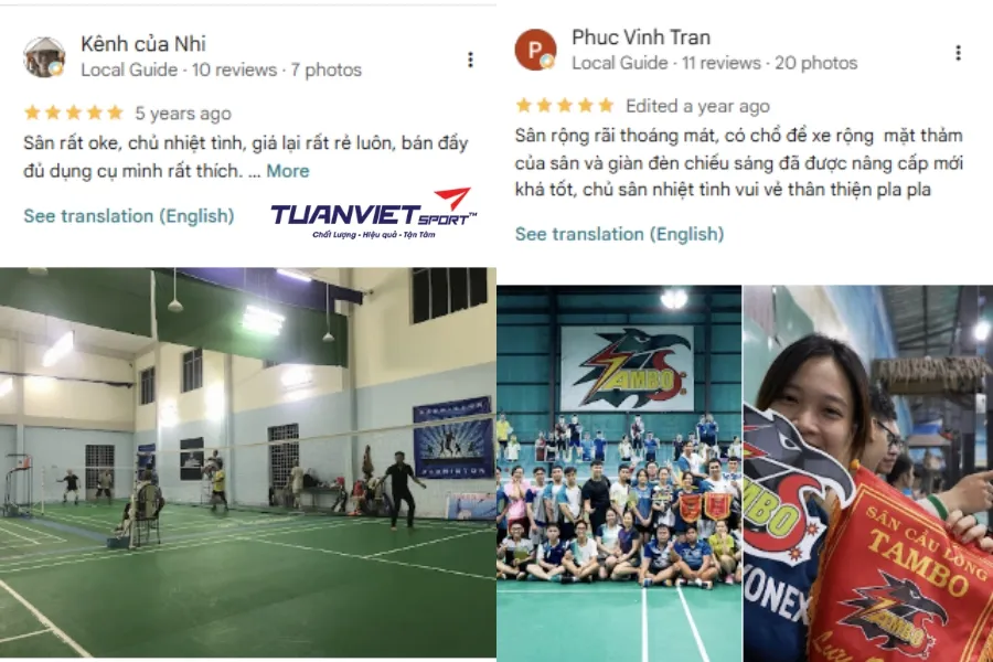 Sân Cầu Lông TamBo - Sân bóng đá Cần Thơ