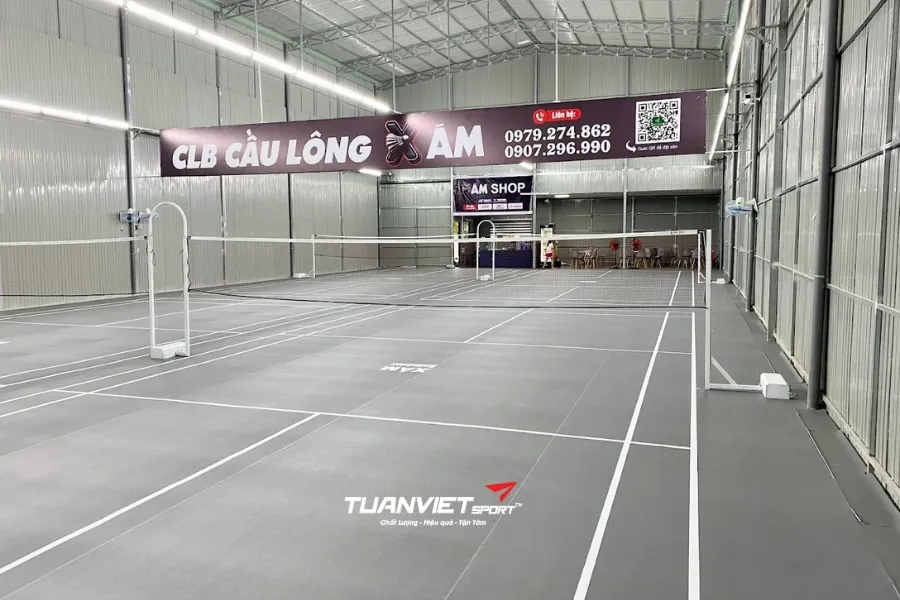 Sân Cầu Lông Xám - Đền Hùng - Sân cầu lông thành phố Cần Thơ