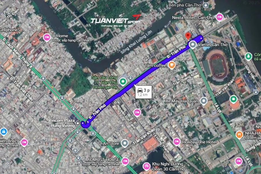 S&acirc;n cầu l&ocirc;ng Bưu Điện - S&acirc;n cầu l&ocirc;ng th&agrave;nh phố Cần Thơ