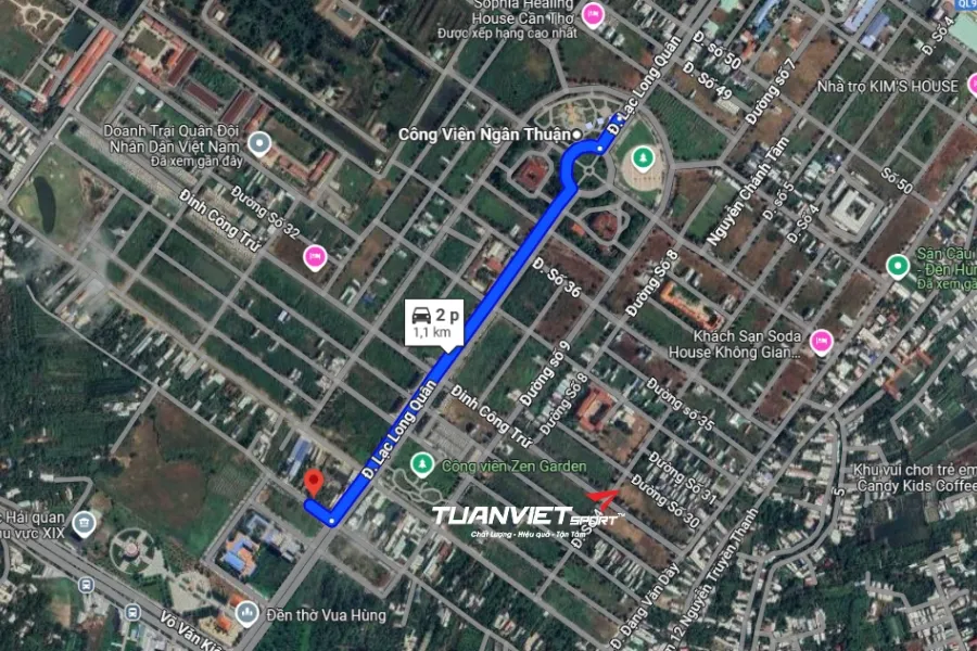 Sân Cầu Lông Ngân Thuận - Sân cầu lông thành phố Cần Thơ