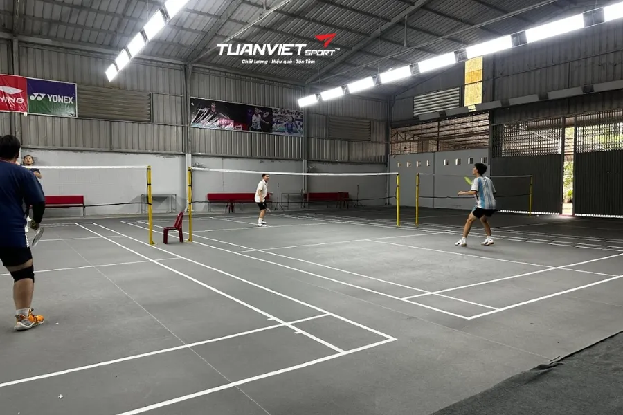S&acirc;n cầu l&ocirc;ng FWB - Badminton - S&acirc;n pickleball th&agrave;nh phố Cần Thơ