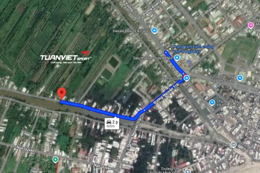 Sân cầu lông Ngã Bảy - Sân cầu lông thành phố Cần Thơ